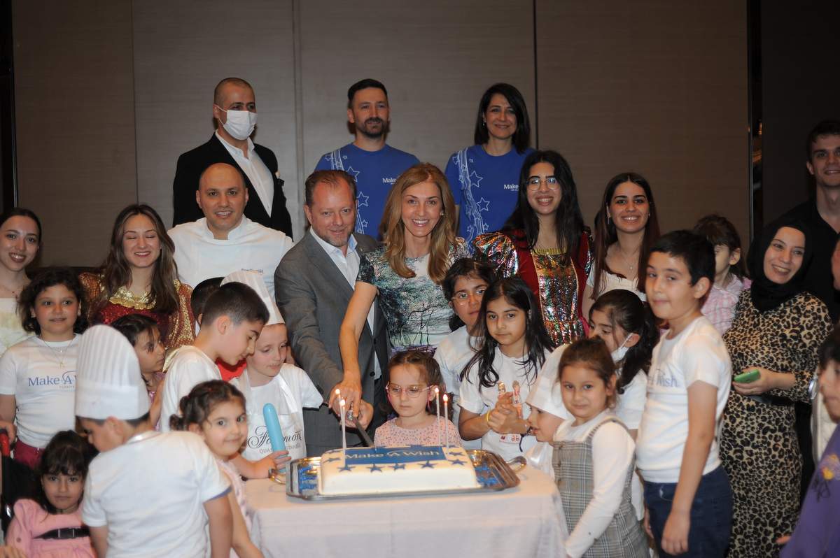 Fairmont Quasar Istanbul ve Make-A-Wish® Türkiye çocuk balosu…